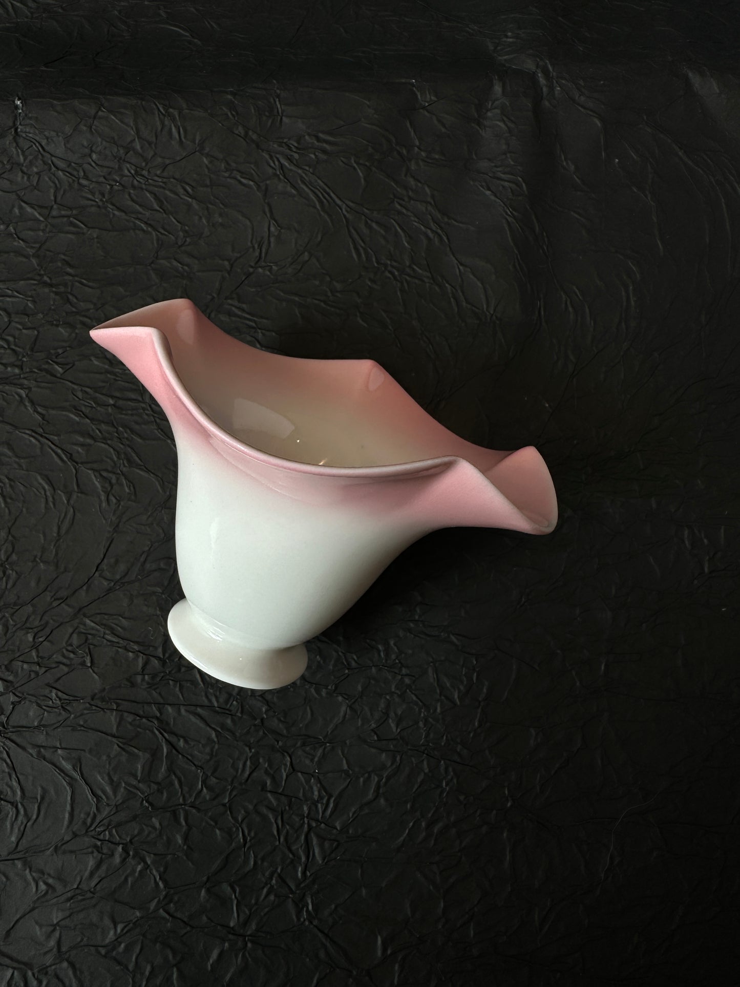 Pink Flower-Shaped Ceramic Decorative Cup, 60ml