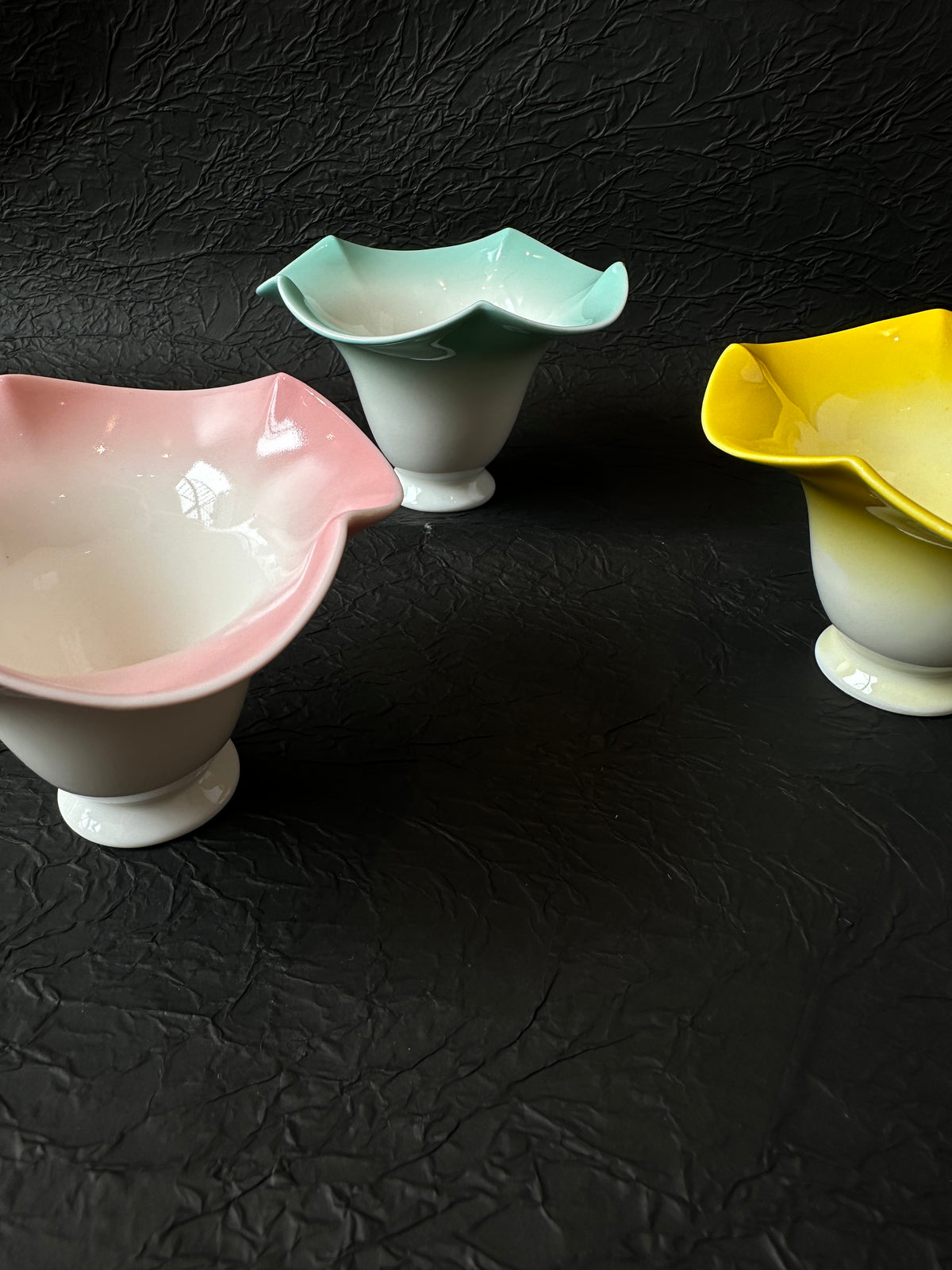 Pink Flower-Shaped Ceramic Decorative Cup, 60ml